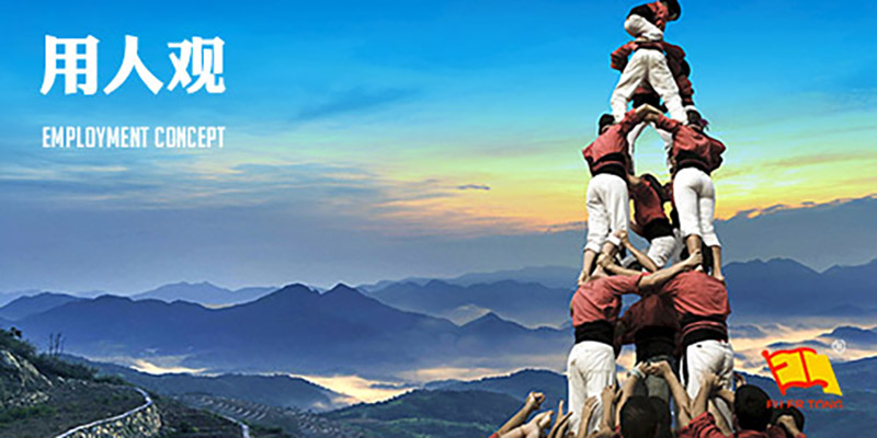 以人為本、知人善用、團隊協(xié)作